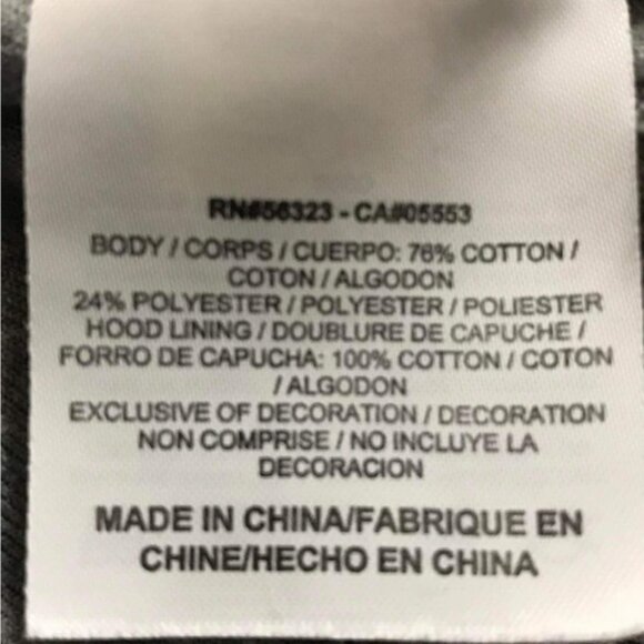 Gap Kids Oversized Hooded Hoodie Poncho Sweater Top Blouse Pullover 4 / 5 XS - Picture 10 of 10